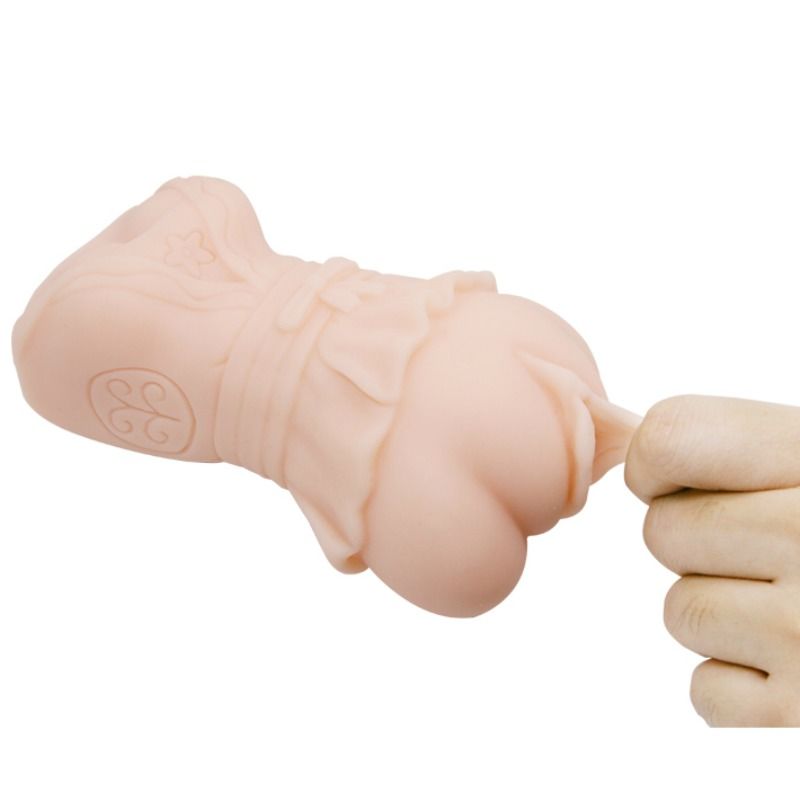 CRAZY BULL - WATER SKIN VAGINA MASTURBADOR MIT VIBRIERENDEN KUGELN für sinnliche und diskrete Momente