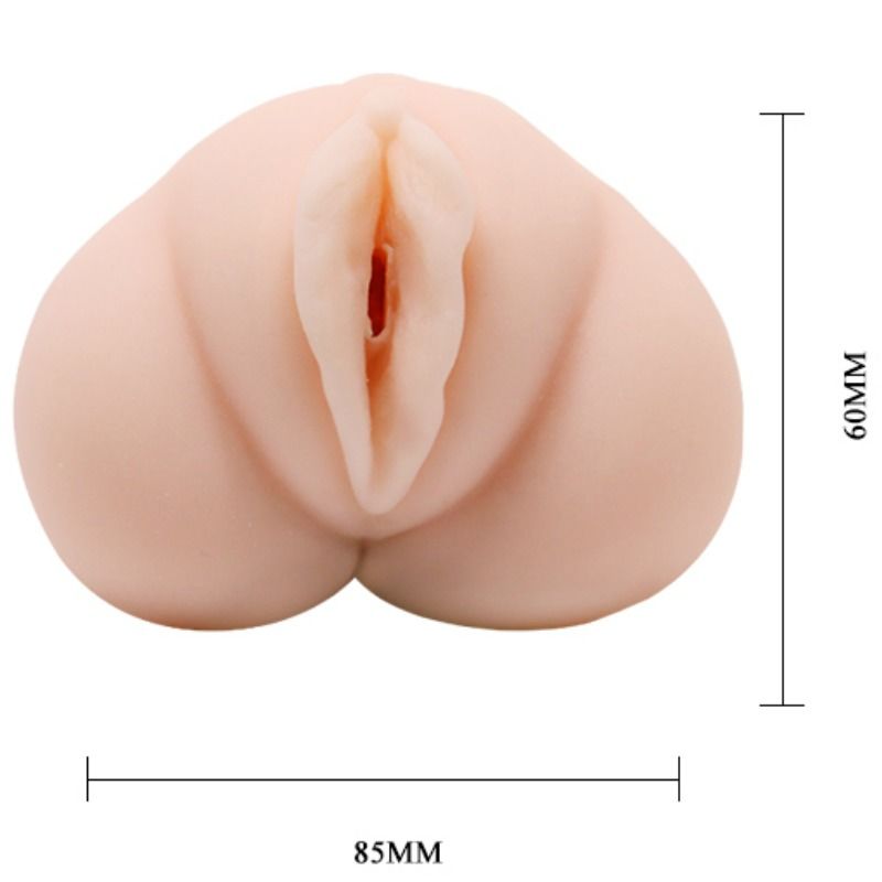 CRAZY BULL - WATER SKIN VAGINA MASTURBADOR MIT VIBRIERENDEN KUGELN Produktansicht und Details