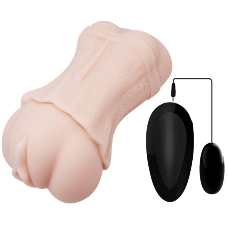 CRAZY BULL - WATER SKIN VAGINA MASTURBADOR MIT VIBRIERENDER BULLET 2 Produktansicht und Details