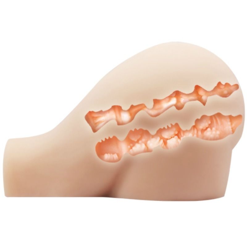 CRAZY BULL - REALISTISCHE VAGINA UND ANUS MIT VIBRATIONSPOSITION 8 – automatischer Masturbator Bild 5