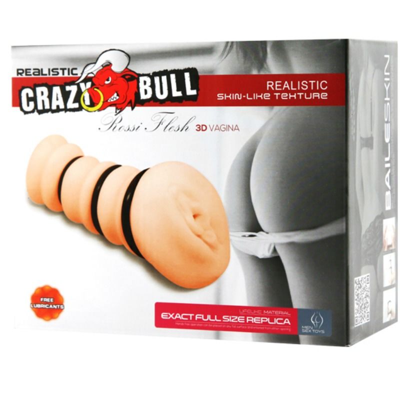CRAZY BULL - MASTURBADOR MIT RINGEN VAGINA MODELL 2 Masturbator diskret online kaufen