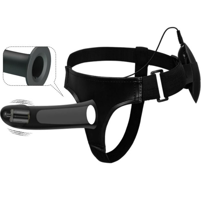 PRETTY LOVE - VITO STRAP-ON MIT HOHLDILDO UND VIBRATION 17.3 CM bei Secret Pulse im Erotikshop