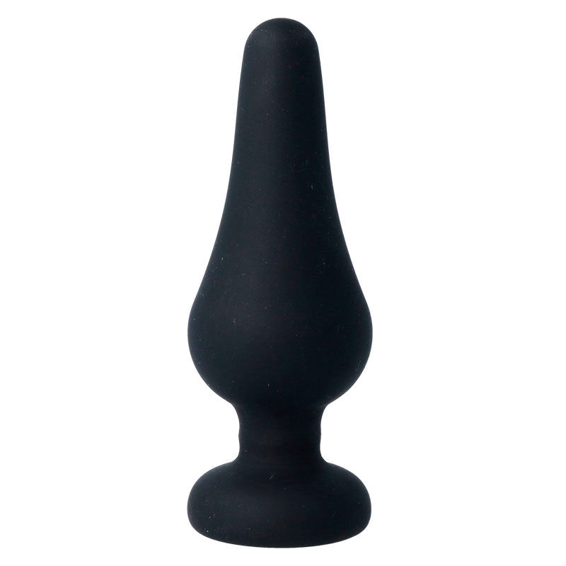 INTENSE - ANALPLUG PIPO L SCHWARZES SILIKON 13 CM bei Secret Pulse im Erotikshop