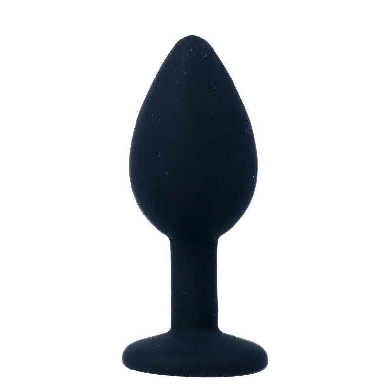 INTENSE Shelki S Analplug Schwarz – Silikon, Wasserdicht & Flexibel bei Secret Pulse im Erotikshop