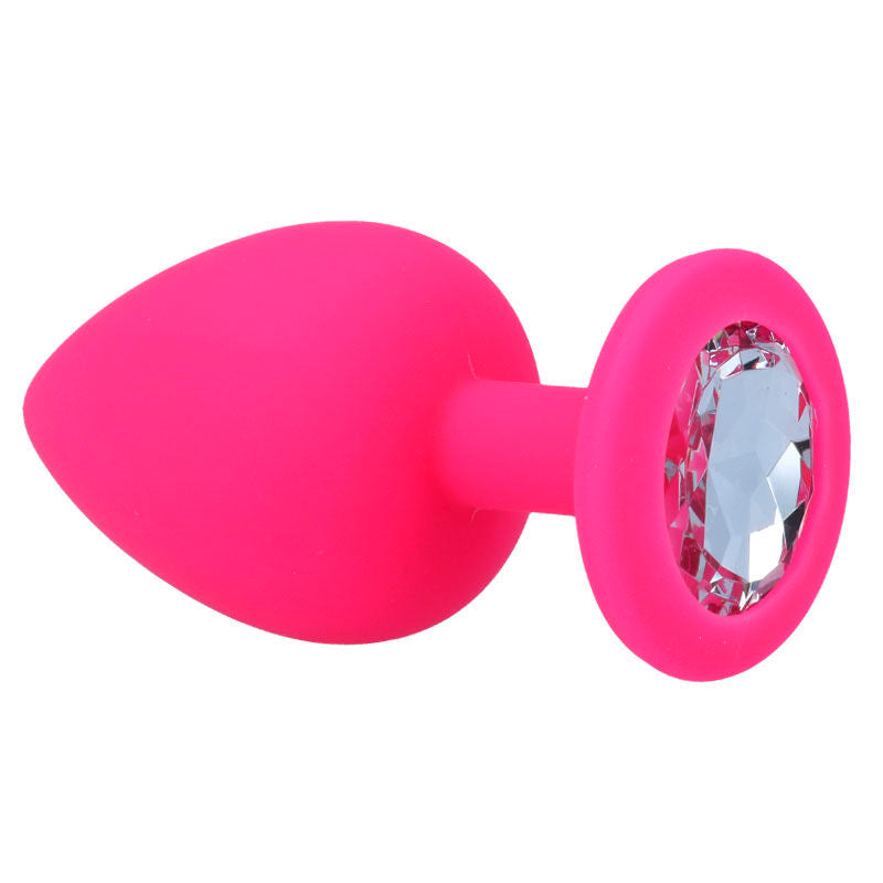 INTENSE SHELKI L Anal Plug Fuchsia – Seidig-weiches Silikon, Wasserdicht hochwertiges Intimtoy