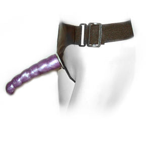 BAILE - WEIBLICHES ANAL UND VAGINALGESCHIRR FLIEDER G-PUNKT 17 CM Produktansicht und Details