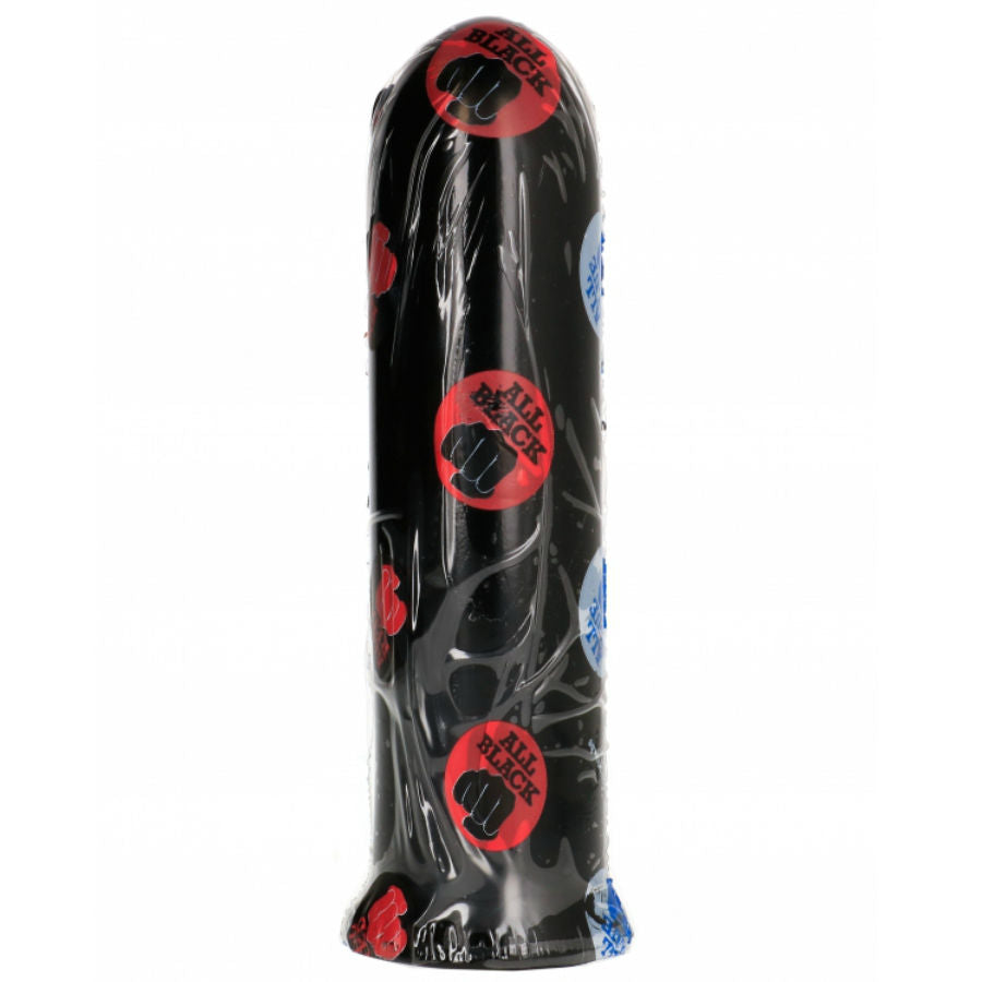ALL BLACK - DILDO SCHWARZ 19 CM Produktansicht und Details