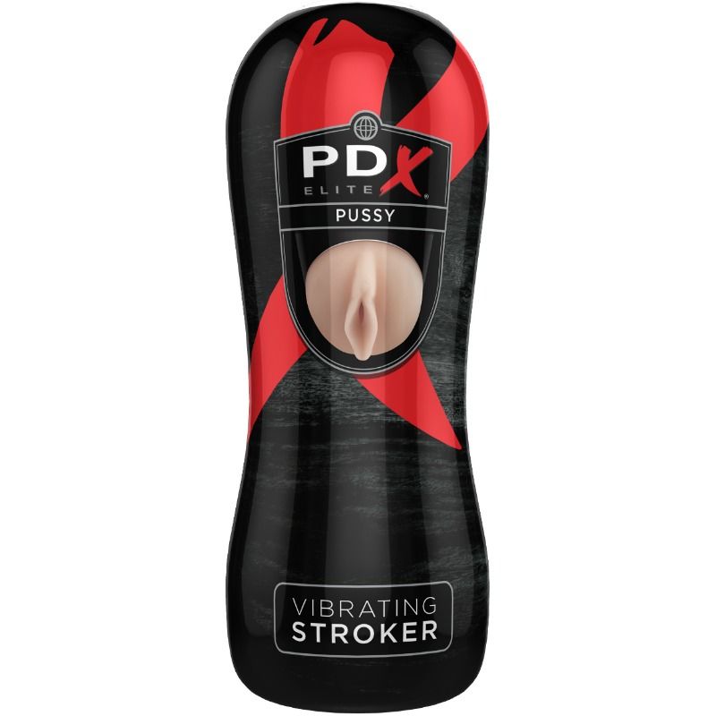 PDX ELITE - VIBRIERENDER PUSSY-STROKER Produktansicht und Details