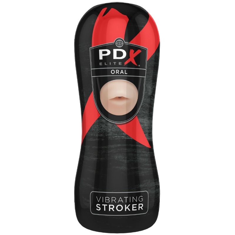 PDX ELITE - VIBRIERENDER ORAL-STROKER bei Secret Pulse im Erotikshop