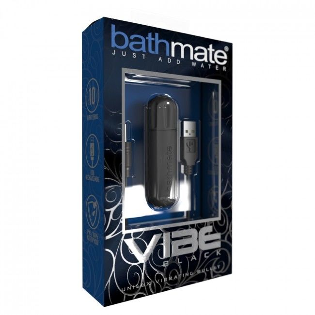 BATHMATE - VIBE SCHWARZE VIBRATIONSKUGEL – Penispumpe Bild 4