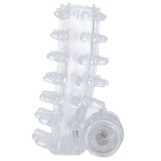 CASUAL LOVE - RING TRANSPARENT VIBRATOR PENIS COVER hochwertiges Sextoy bei Secret Pulse