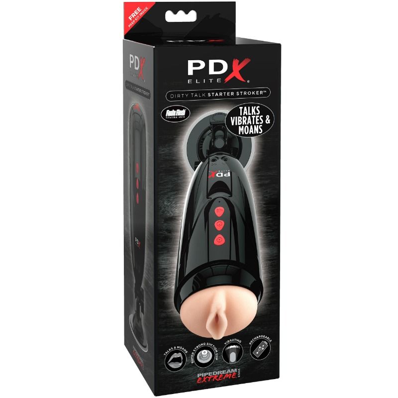 PDX ELITE - DIRTY TALK STARTER STROKER bei Secret Pulse im Erotikshop