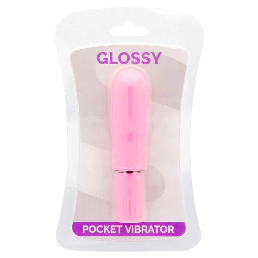 GLOSSY - TASCHENVIBRATOR DEEP ROSE Produktansicht und Details