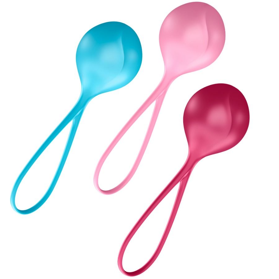 SATISFYER - LOVEBALLS TRAININGSSET 3 Klitorisstimulator diskret online kaufen
