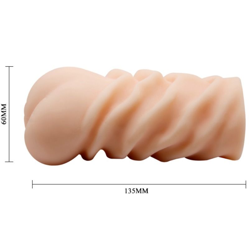 CRAZY BULL - ISABEL VAGINA-MASTURBATOR 13.5 CM Produktansicht und Details