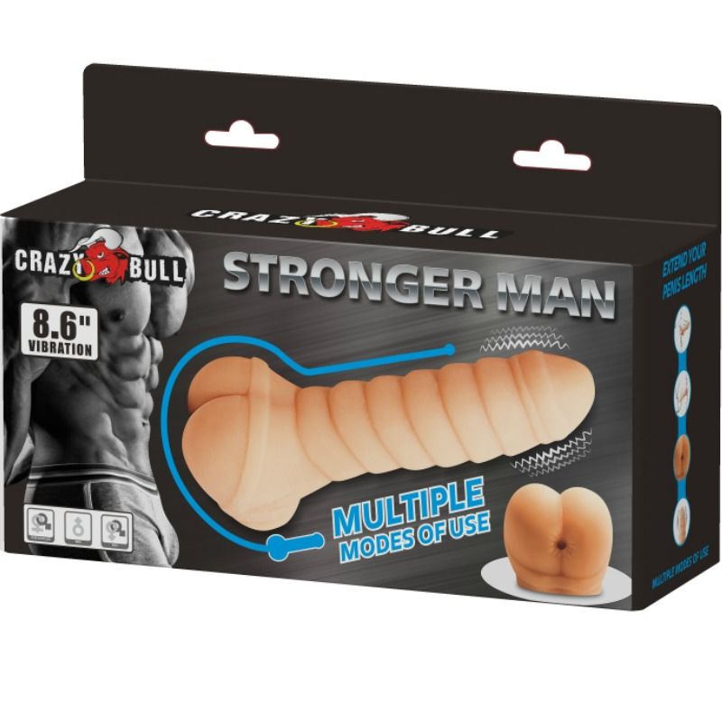 CRAZY BULL - MULTIFUNKTIONALER PENIS 21.8 CM – Erotik-Zubehör Bild 5