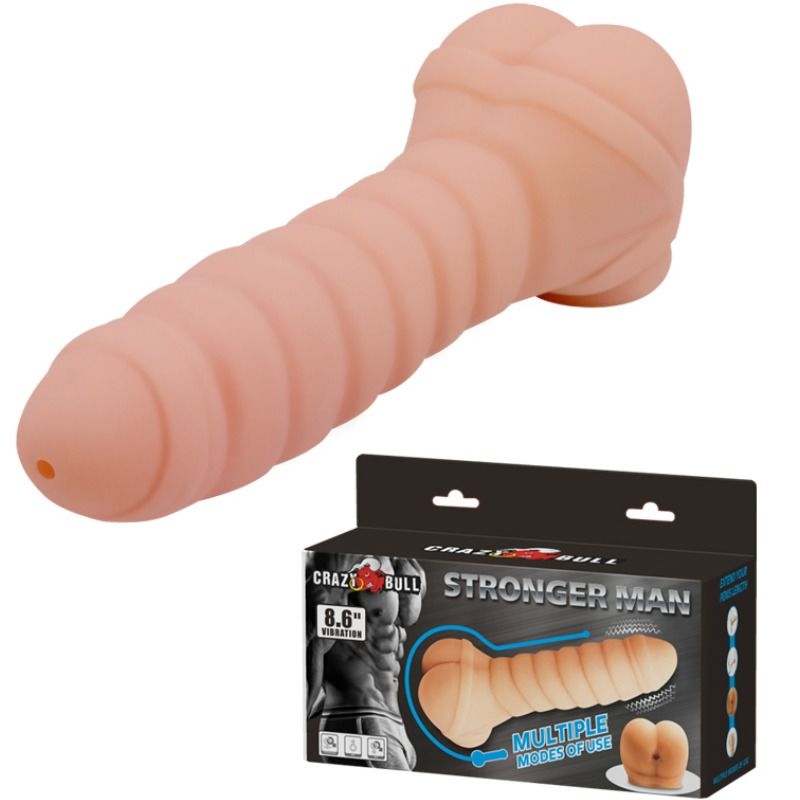 CRAZY BULL - MULTIFUNKTIONALER PENIS 21.8 CM – Erotik-Zubehör Bild 4