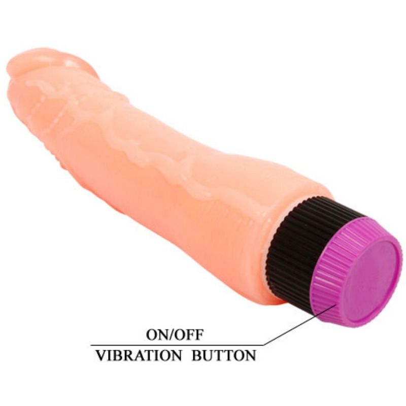 BAILE - NATÜRLICHER FLEXIBLER REALISTISCHER VIBRATOR 24 CM Vibrator diskret online kaufen