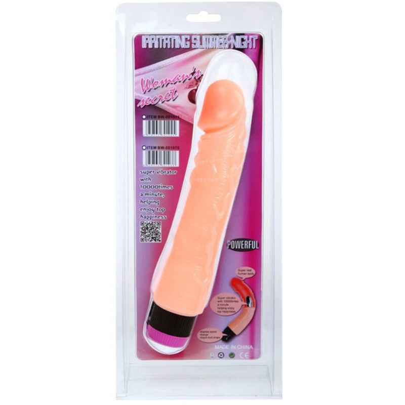BAILE - NATÜRLICHER FLEXIBLER REALISTISCHER VIBRATOR 24 CM für intensive Stimulation und Self-Love