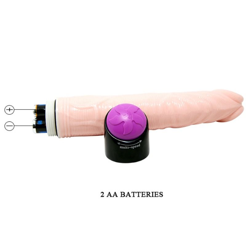 BAILE - ADOUR CLUB REALISTISCHER VIBRATOR 23 CM NATÜRLICH für intensive Stimulation und Self-Love