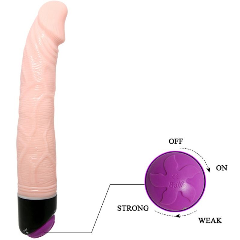 BAILE - ADOUR CLUB REALISTISCHER VIBRATOR 23 CM NATÜRLICH hochwertiges Sextoy bei Secret Pulse