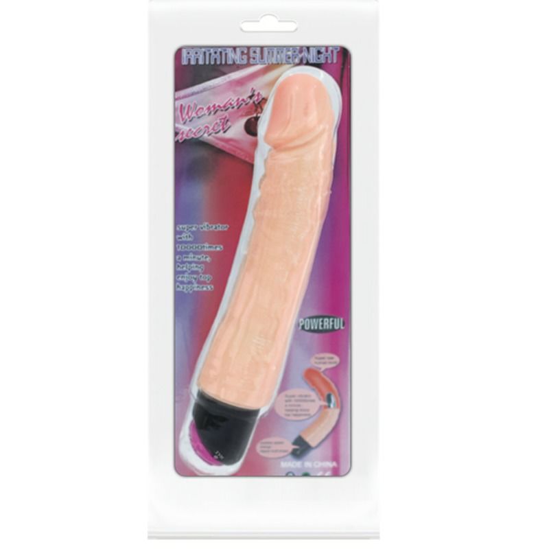 BAILE - FLEXIBLER REALISTISCHER VIBRATOR 25 CM für intensive Stimulation und Self-Love