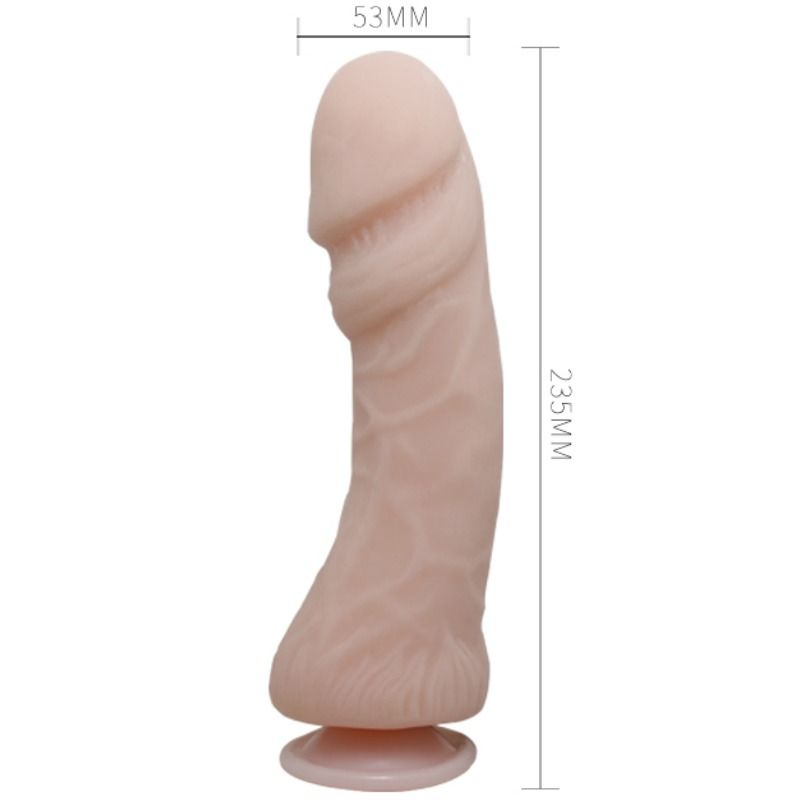 BAILE - DER GROSSE PENISDILDO MIT NATÜRLICHER VIBRATION 23.5 CM Dildo diskret online kaufen