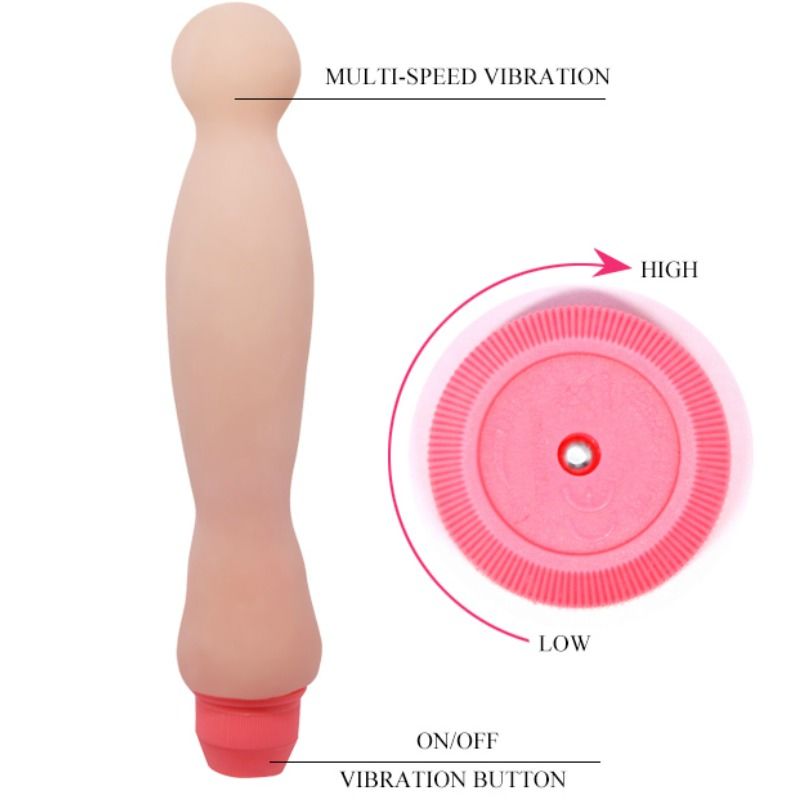 BAILE - FLEXI VIBE SENSUAL RÜCKENVIBRATOR 22 CM für sinnliche Momente allein oder zu zweit
