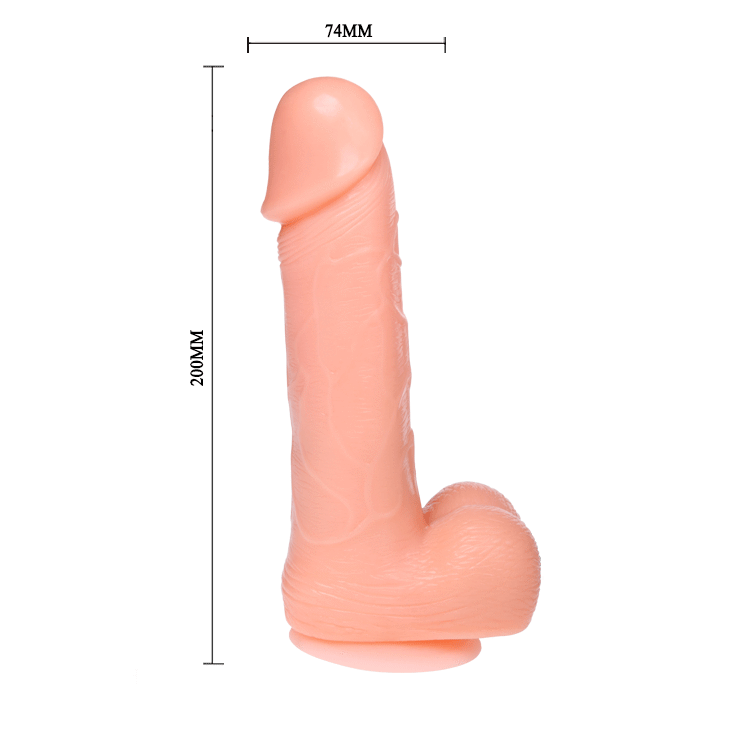 BAILE - REALISTISCHER DILDO DONG VIBRATION UND ROTATION 20 CM realistischer Dildo diskret online kaufen