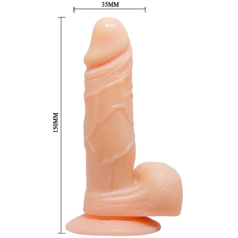 BAILE - PRIME REALISTISCHER DONG NATÜRLICHER REALISTISCHER DILDO für sinnliche und diskrete Momente