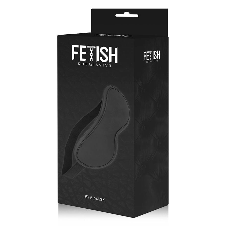 FETISH SUBMISSIVE - VEGANE LEDERMASKE II MIT NOPRENE-FUTTER für sinnliche und diskrete Momente