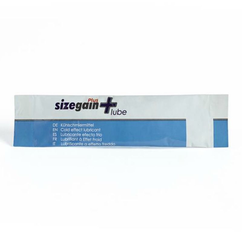 500 COSMETICS - SIZEGAIN PLUS LUBE COLD EFFECT Produktverpackung und Details