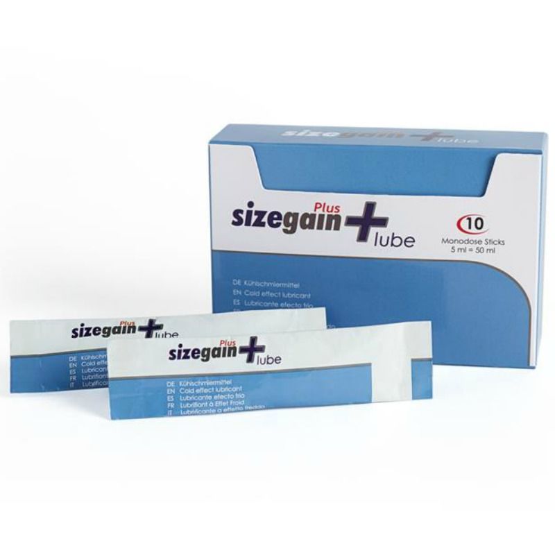 500 COSMETICS - SIZEGAIN PLUS LUBE COLD EFFECT für geschmeidige intime Momente