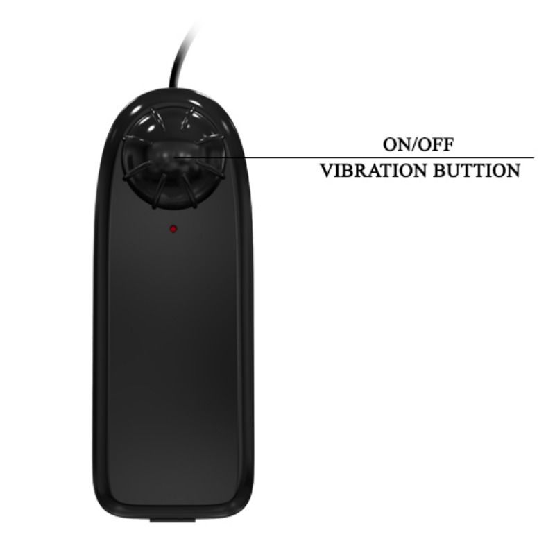 BAILE - REALISTISCHER VIBRIERENDER UND AUFBLASBARER DILDO 18.8 CM Produktansicht und Details