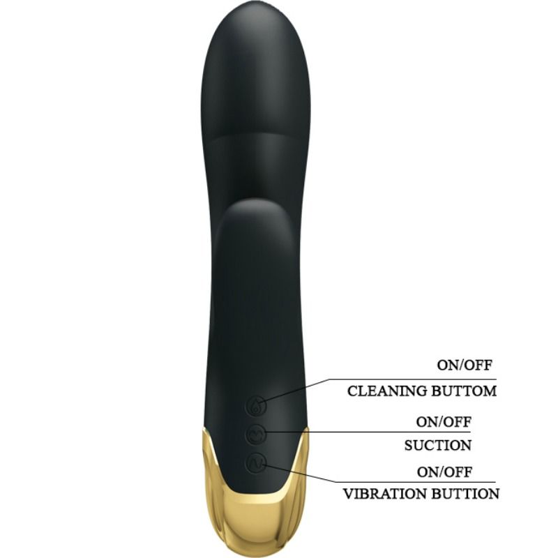 Pretty Love Smart Naughty – 7 Vibrations- & Saugfunktionen, USB wiederaufladbar, wasserdicht – Erotik-Zubehör Bild 3
