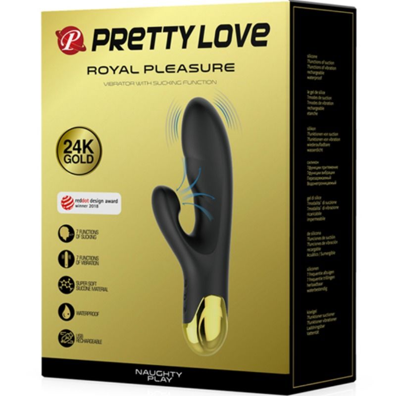 Pretty Love Smart Naughty – 7 Vibrations- & Saugfunktionen, USB wiederaufladbar, wasserdicht – Erotik-Zubehör Bild 7