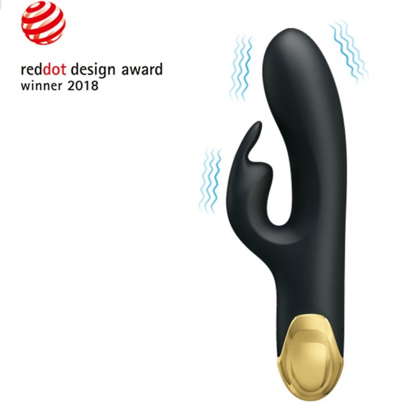 Pretty Love Smart Double Pleasure Vibrator – 7 Modi, USB wiederaufladbar, wasserdicht, Silikon Vibrator diskret online kaufen