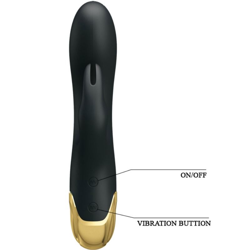 Pretty Love Smart Double Pleasure Vibrator – 7 Modi, USB wiederaufladbar, wasserdicht, Silikon hochwertiges Sextoy bei Secret Pulse