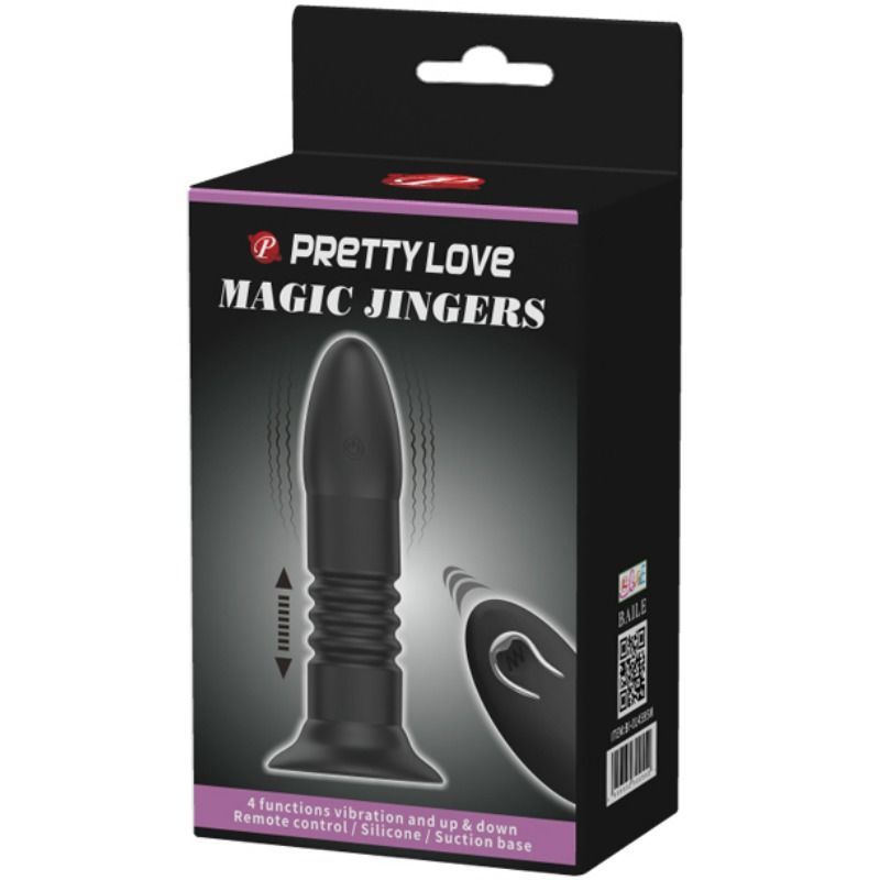 PRETTY LOVE - STECKER MAGIC JINGER AUF & AB UND VIBRATION – Erotik-Zubehör Bild 7