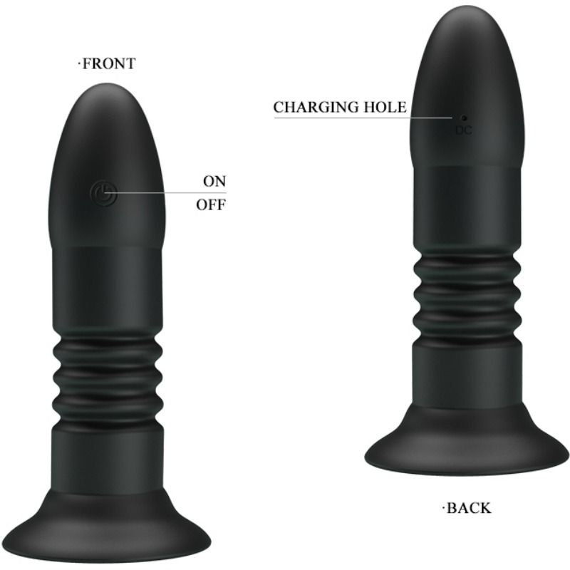 PRETTY LOVE - STECKER MAGIC JINGER AUF & AB UND VIBRATION – Erotik-Zubehör Bild 6