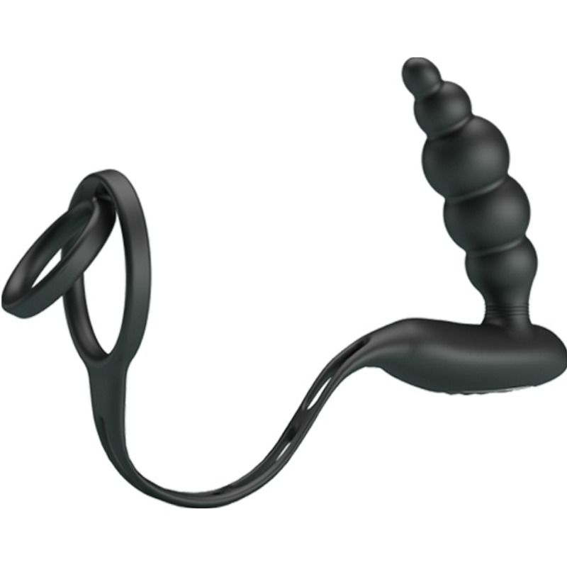 PRETTY LOVE - PENISRINGE MIT VIBRATOR-PLUG hochwertiges Zubehör