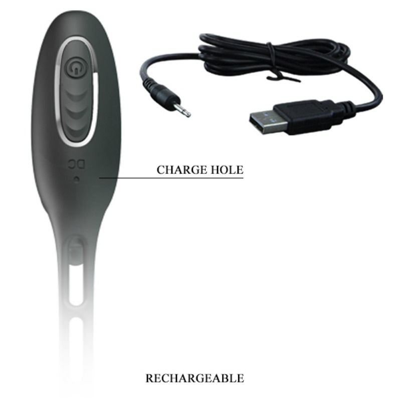 PRETTY LOVE - PENISRINGE MIT VIBRATOR-PLUG bei Secret Pulse im Erotikshop