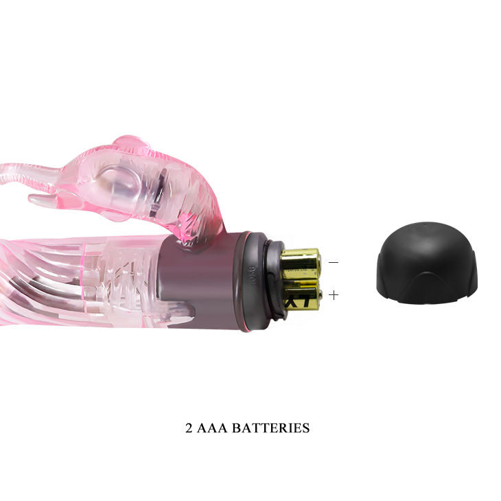 Baile Rabbit Vibrator Rosa – 10 Modi, rotierend, G-Punkt & Klitoris, wasserfest für sinnliche Momente allein oder zu zweit