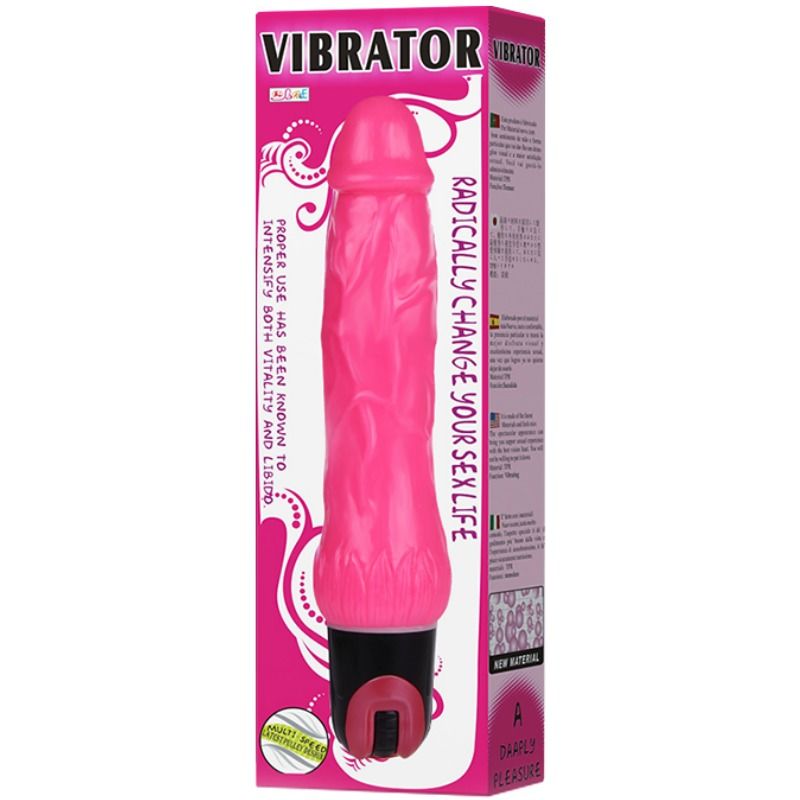 BAILE - VIBRATOR DAAPLY PLEASURE MULTISPEED ROSA für sinnliche Momente allein oder zu zweit