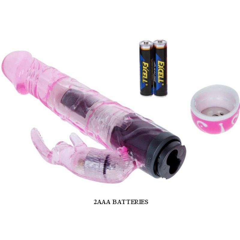 Baile Multispeed Rabbit Vibrator Pink – 10 Modi, G-Punkt & Klitoris, kraftvoll für sinnliche Momente allein oder zu zweit