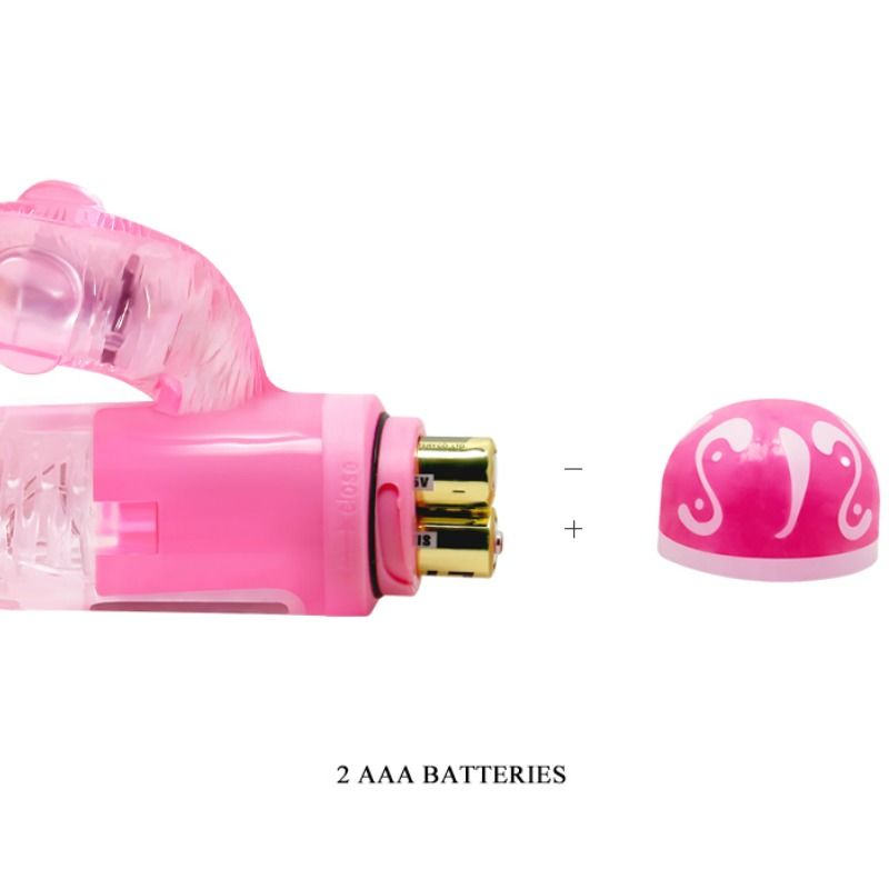 BAILE - MULTISPEEDVIBRATOR MIT ROSA STIMULATOR Vibrator diskret online kaufen