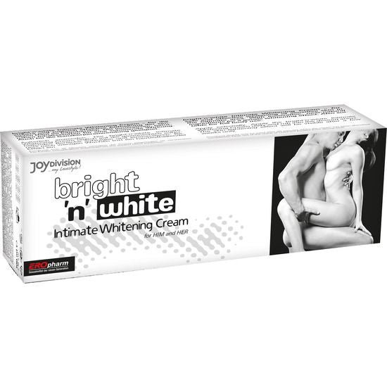 JOYDIVISION - BRIGHT ''N''WHITE INTIMATE WHITENING CREAM UNISEX für geschmeidige intime Momente