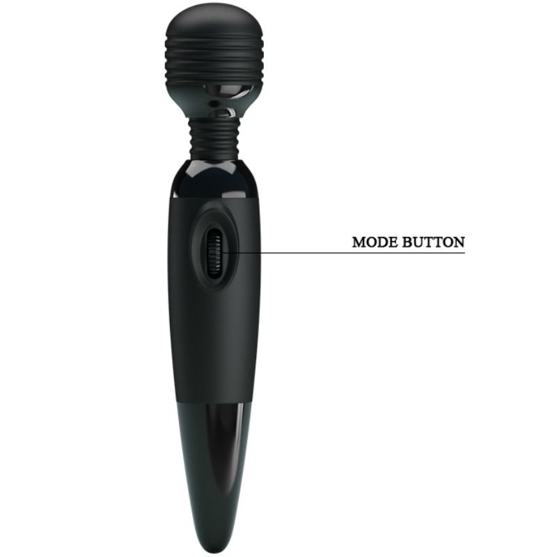 BAILE - SINNLICHER MASSAGER MIT AUSWECHSELBAREM KOPF Massager Vibrator Produktansicht und Details