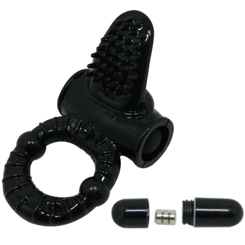 BAILE - SWEET RING VIBRIERRING MIT TEXTURIERTEM KANINCHEN – Vibrator Bild 4