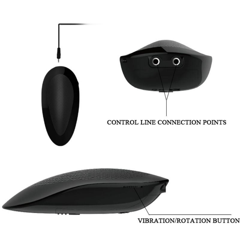 BAILE - OLIVER REALISTISCHER VIBRATOR MIT ROTATIONSFUNKTION für sinnliche Momente allein oder zu zweit